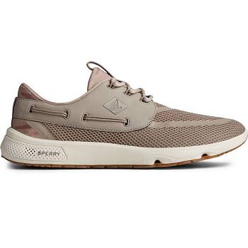 Sperry 7 Seas 3-eye Khaki - Panske Tenisky